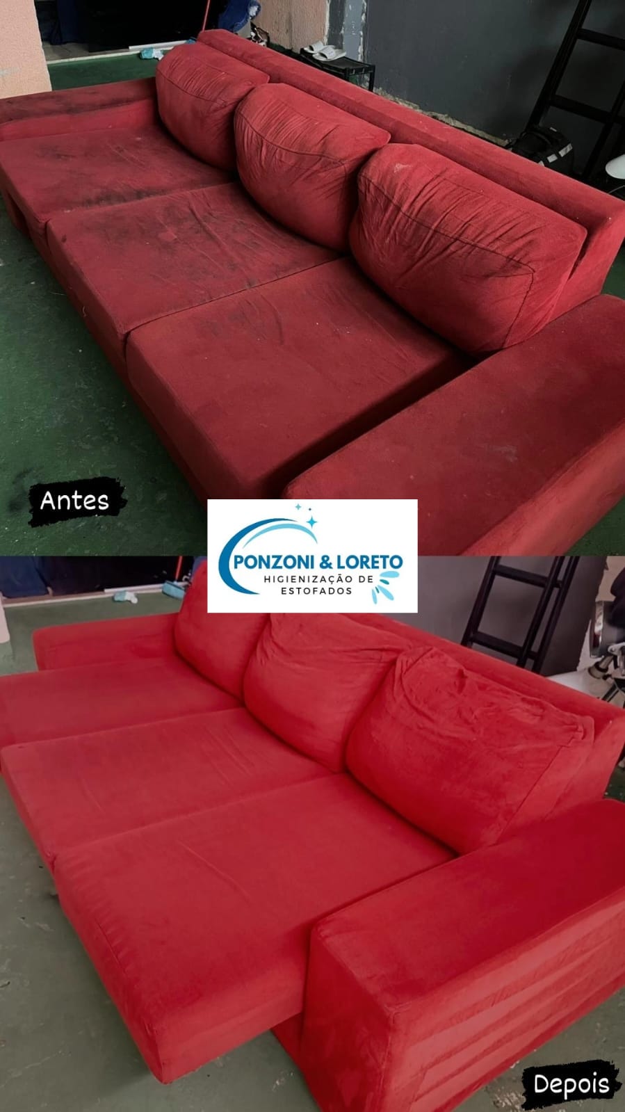 Higienização de Sofá em Caçapava